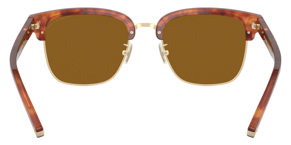 Coach HC8326 C6194 577483 52 - Caramel Tortoise/Light Gold / Brown Solid Polarized #id:hc8326577483_s:100115