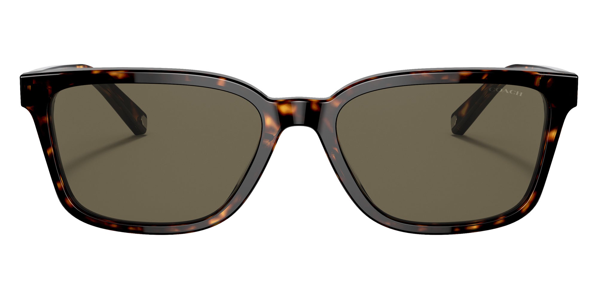Coach HC8328U C6196 512003 57 - Dark Tortoise / Dark Brown Solid #id:hc8328u512003_s:102100