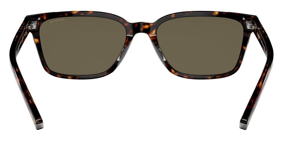 Coach HC8328U C6196 512003 57 - Dark Tortoise / Dark Brown Solid #id:hc8328u512003_s:102115