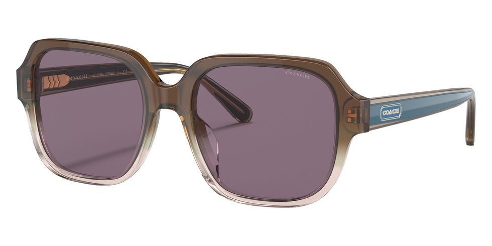 Coach HC8335U C7989 56781A 53 - Transparent Brown Gradient / Violet Solid #id:hc8335u56781a_s:104105
