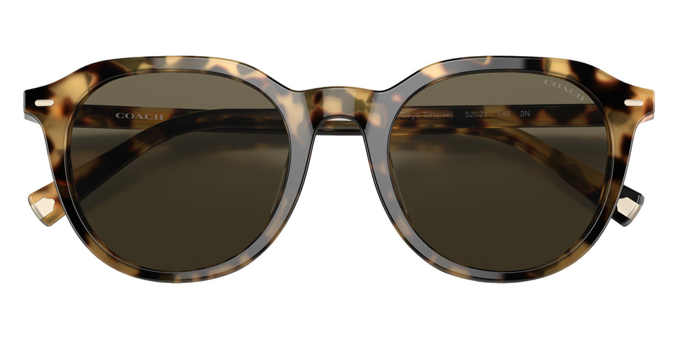 Coach HC8339U C8007 51713 52 - Tokyo Tortoise / Dark Brown Solid #id:hc8339u51713_s:100120