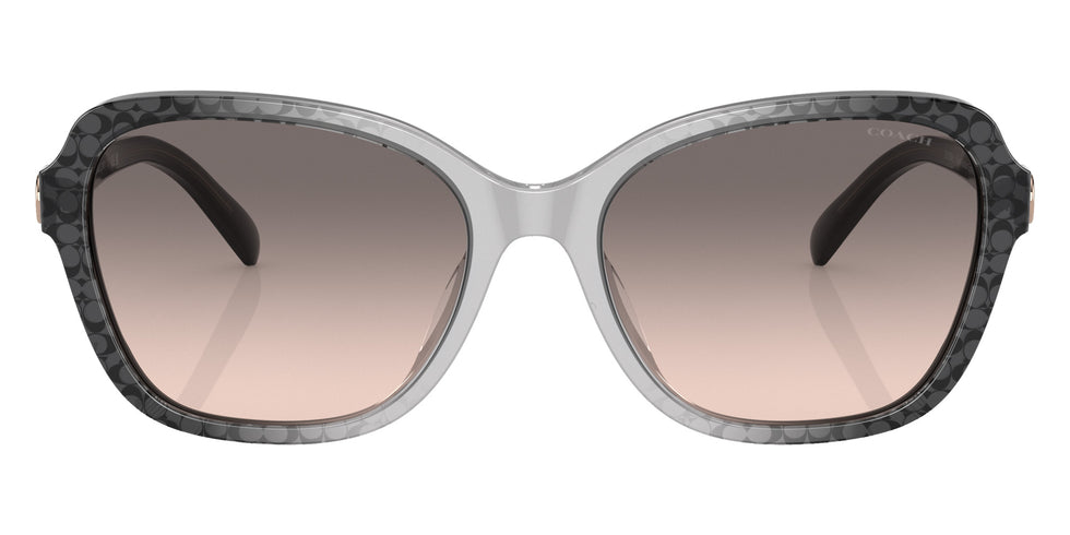 Coach HC8349U CD481 57103B 56 - Gray Gradient / Gray Pink Gradient #id:hc8349u57103b_s:102100