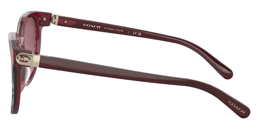 Coach HC8350U CD478 57098H 54 - Red Gradient / Violet Pink Gradient #id:hc8350u57098h_s:106110