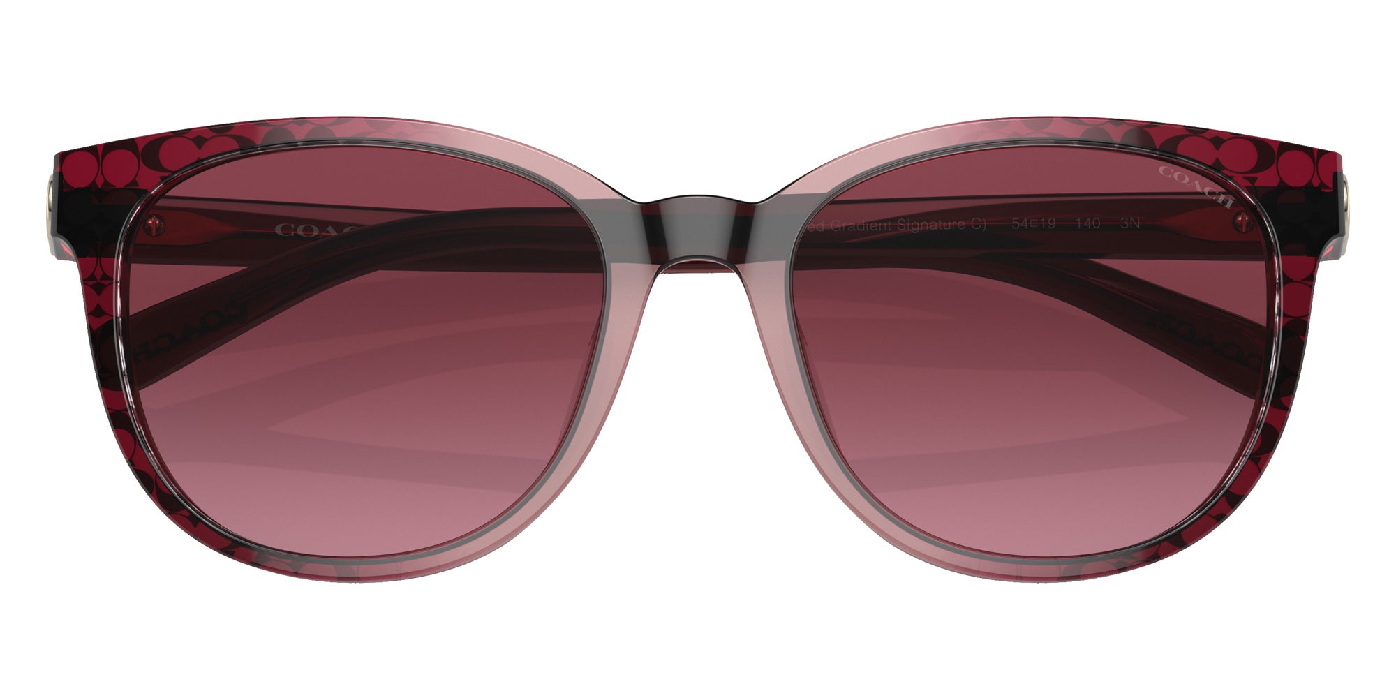 Coach HC8350U CD478 57098H 54 - Red Gradient / Violet Pink Gradient #id:hc8350u57098h_s:106120