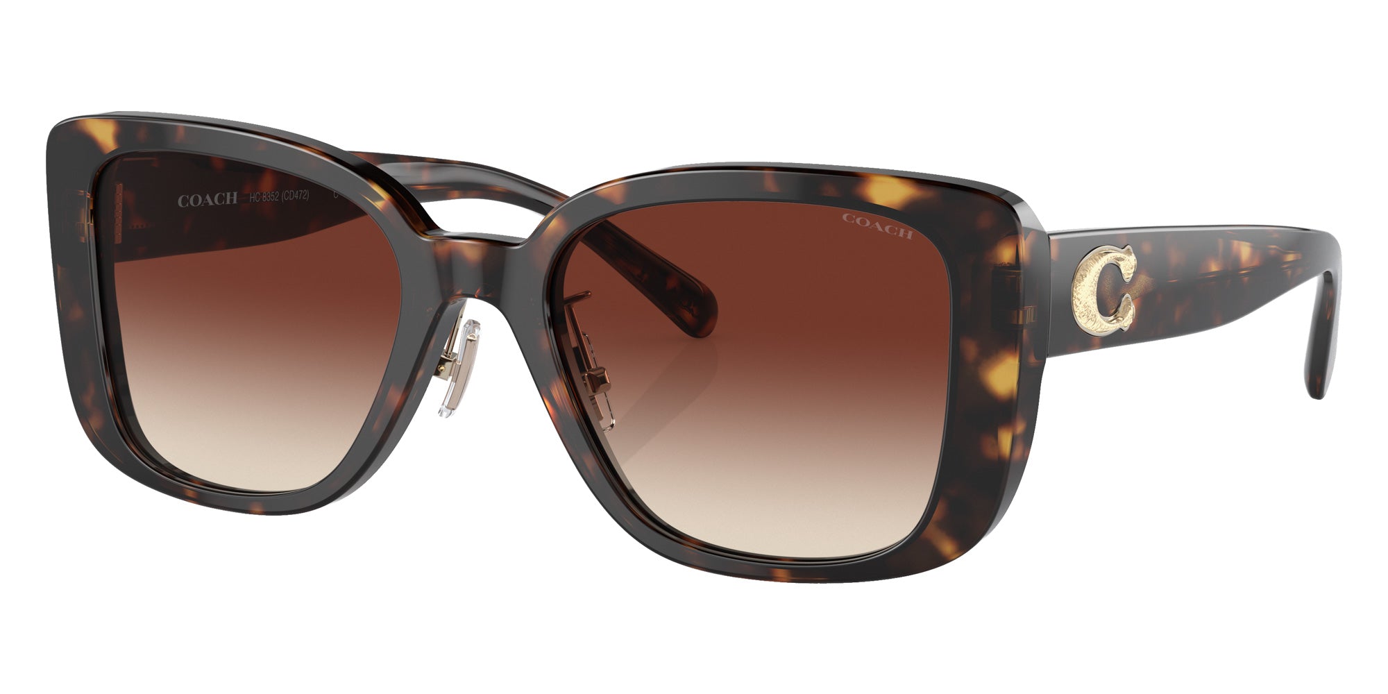 Coach HC8352 CD472 512013 54 - Dark Tortoise / Dark Brown Gradient #id:hc8352512013_s:102105