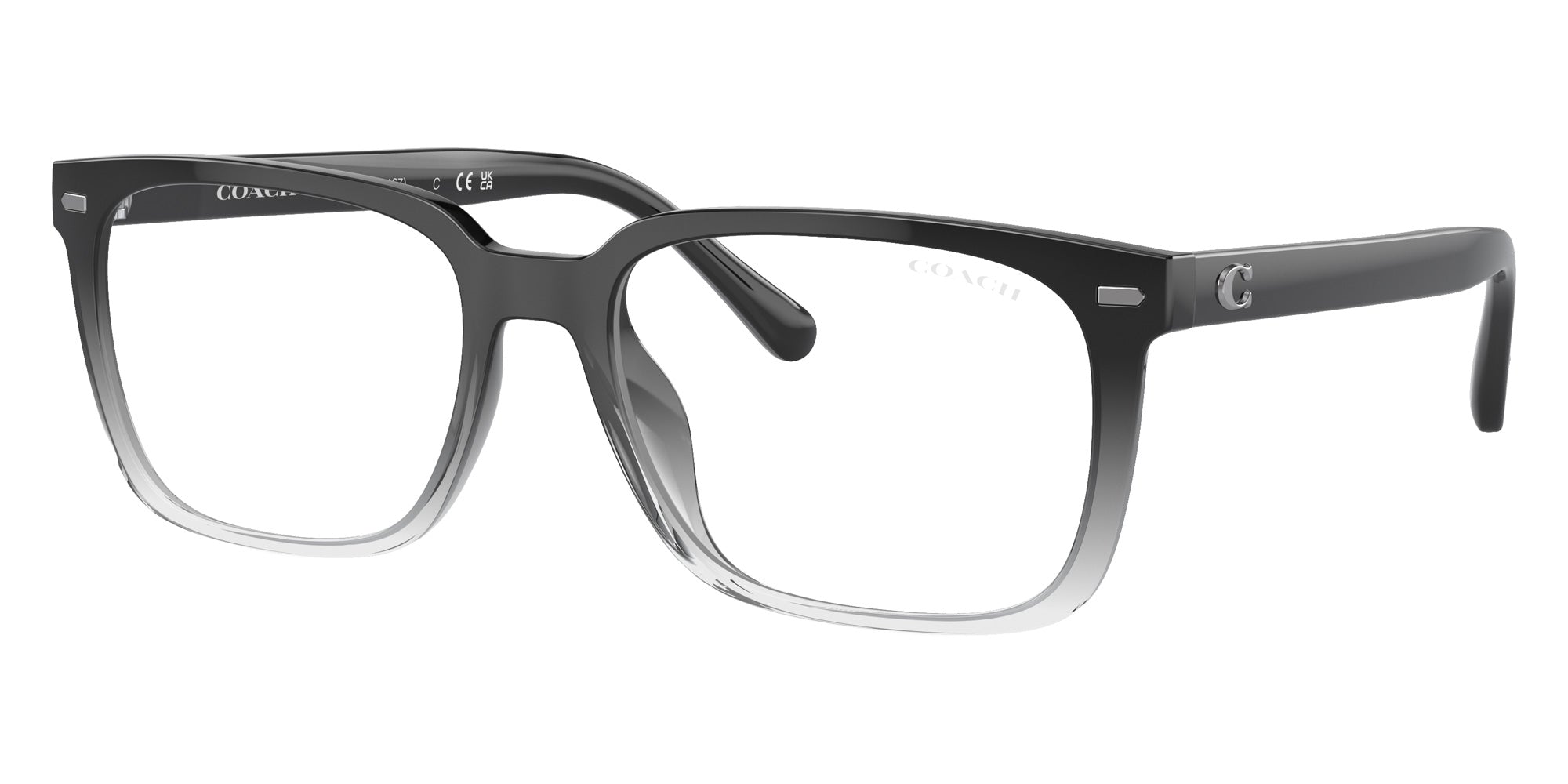 Coach HC8357U CK470 576387 57 - Black Clear Gradient / Gray Solid #id:hc8357u576387_s:104105