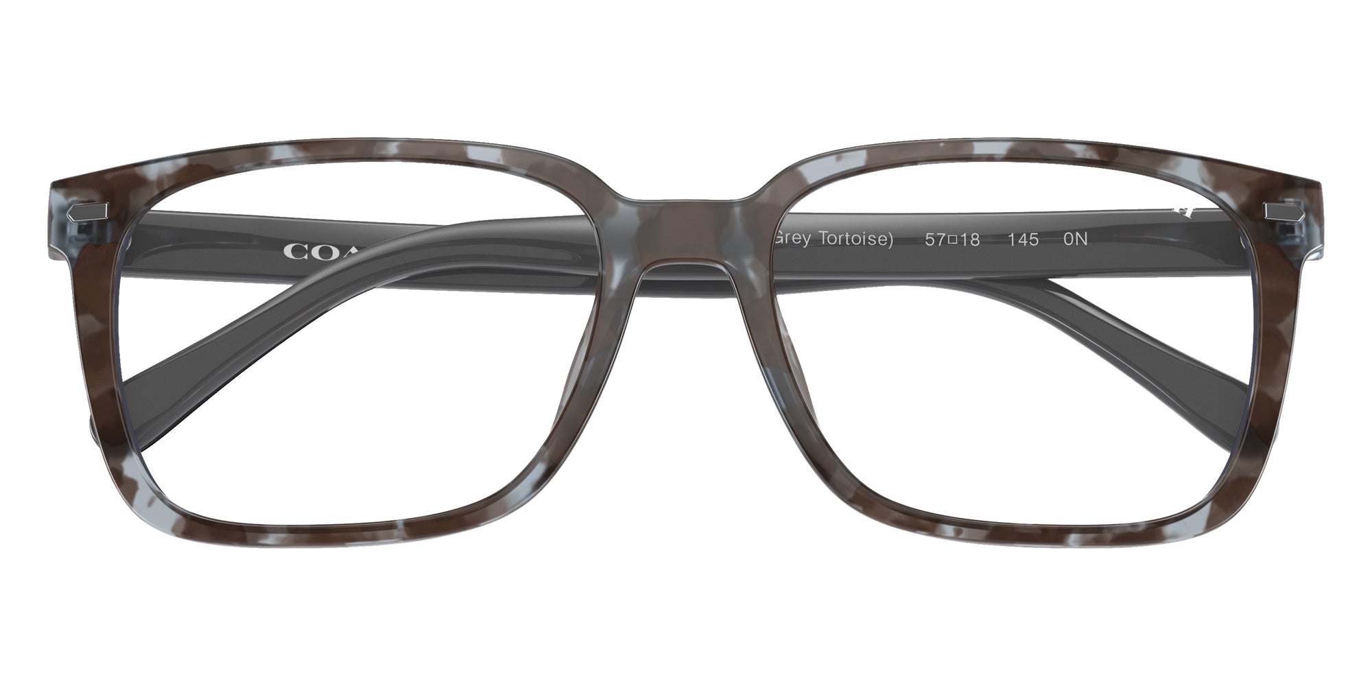 Coach HC8357U CK471 583872 57 - Gray Tortoise / Gray Solid #id:hc8357u583872_s:100120