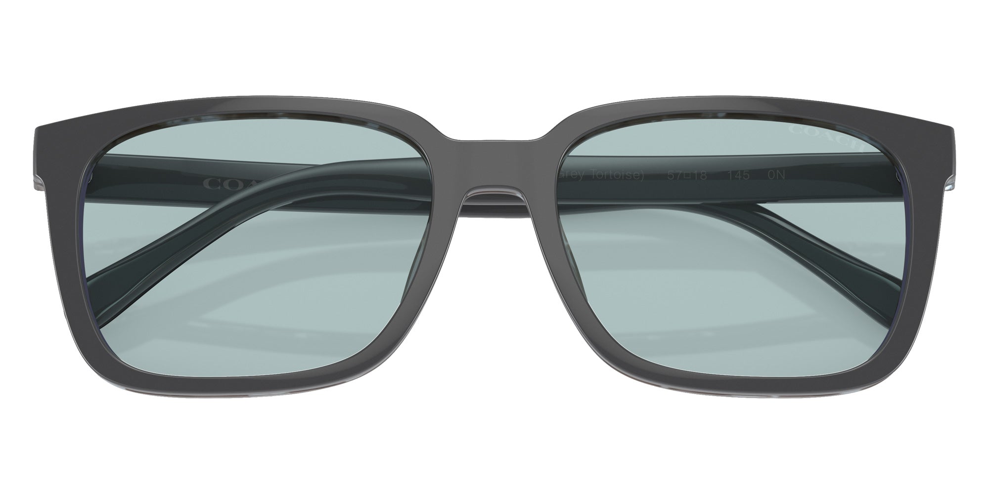 Coach HC8357U CK471 583872 57 - Gray Tortoise / Gray Solid #id:hc8357u583872_s:100130