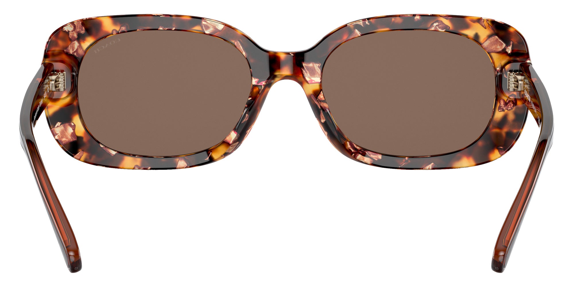 Coach HC8358U CD471 571173 54 - Pearlescent Amber Tortoise / Brown Solid #id:hc8358u571173_s:100115