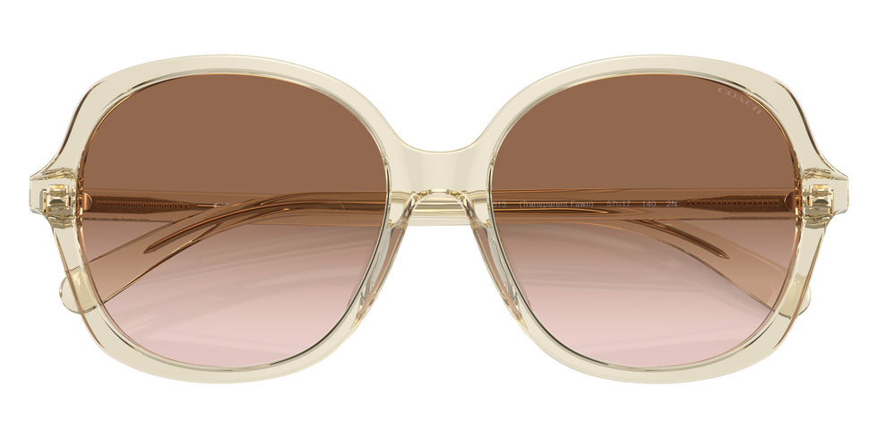 Coach HC8360U CH557 573613 57 - Transparent Fawn / Brown Gradient #id:hc8360u573613_s:102120