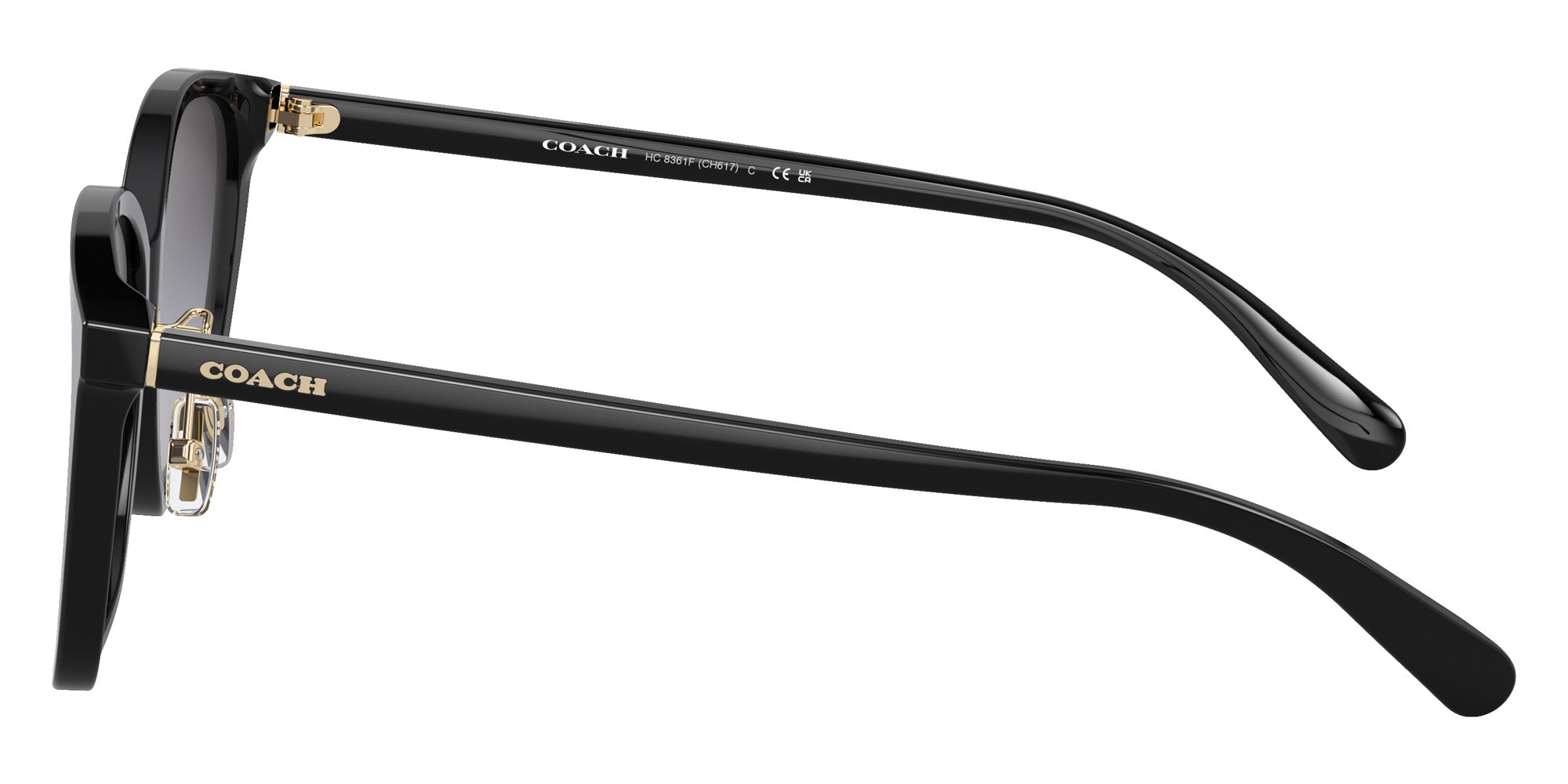 Coach HC8361F CH617 50028G 57 - Black / Gray Gradient #id:hc8361f50028g_s:100110