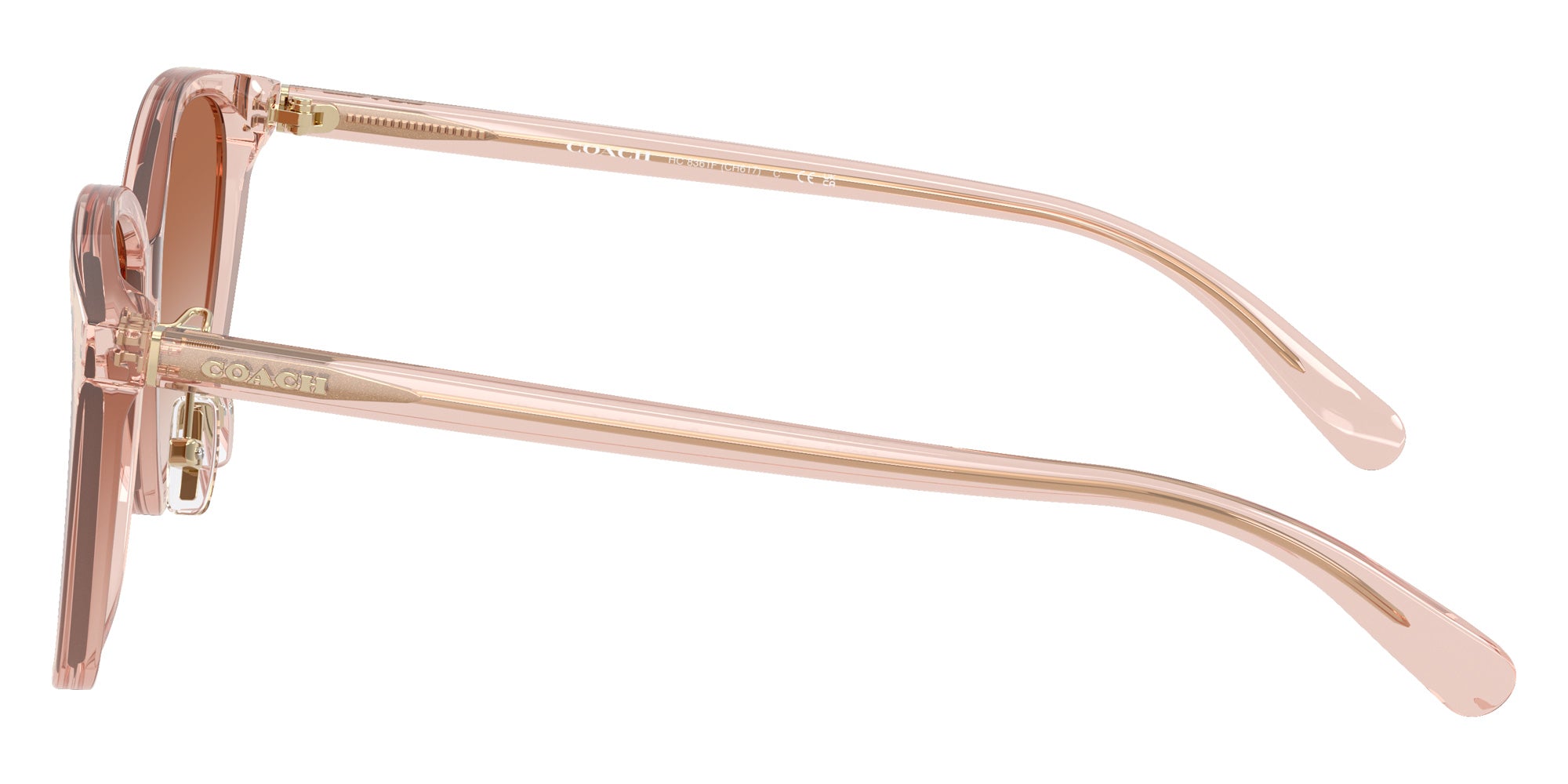 Coach HC8361F CH617 566813 57 - Transparent Pink / Brown Pink Gradient #id:hc8361f566813_s:102110