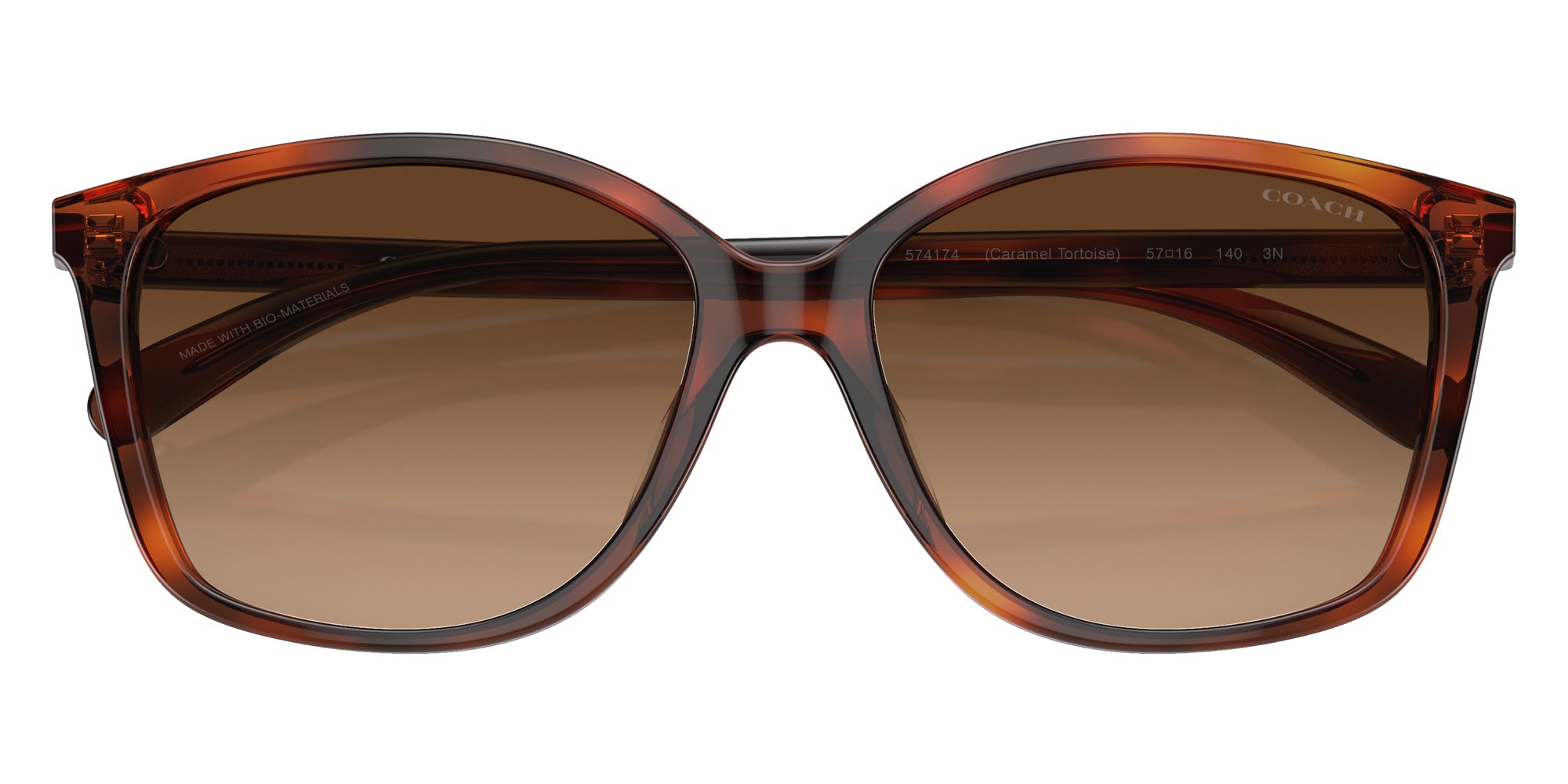 Coach HC8361U CH558 574174 57 - Caramel Tortoise / Brown Gradient #id:hc8361u574174_s:102120