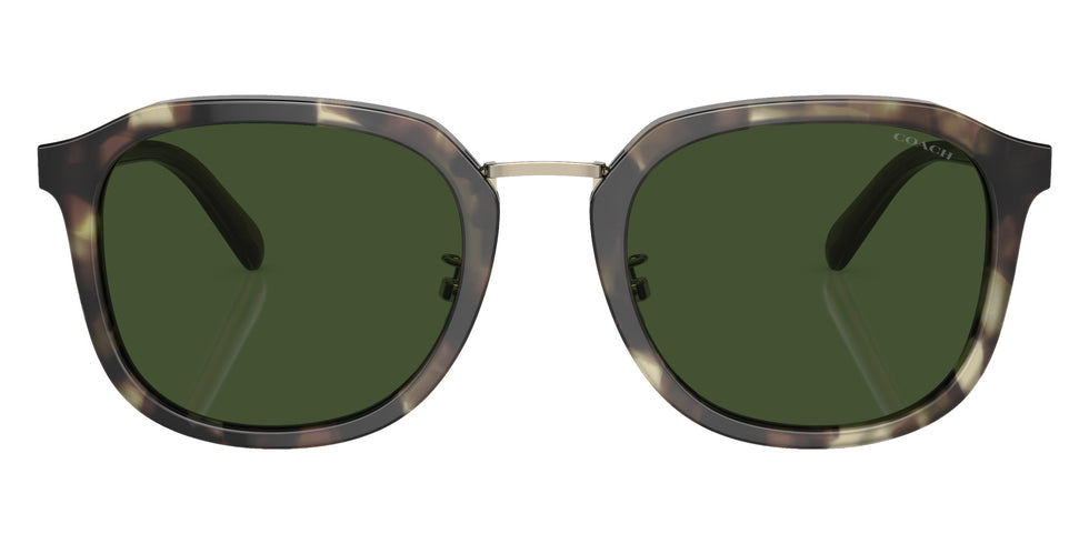 Coach HC8366 CH577 575571 54 - Sage Tortoise / Green Solid #id:hc8366575571_s:102100