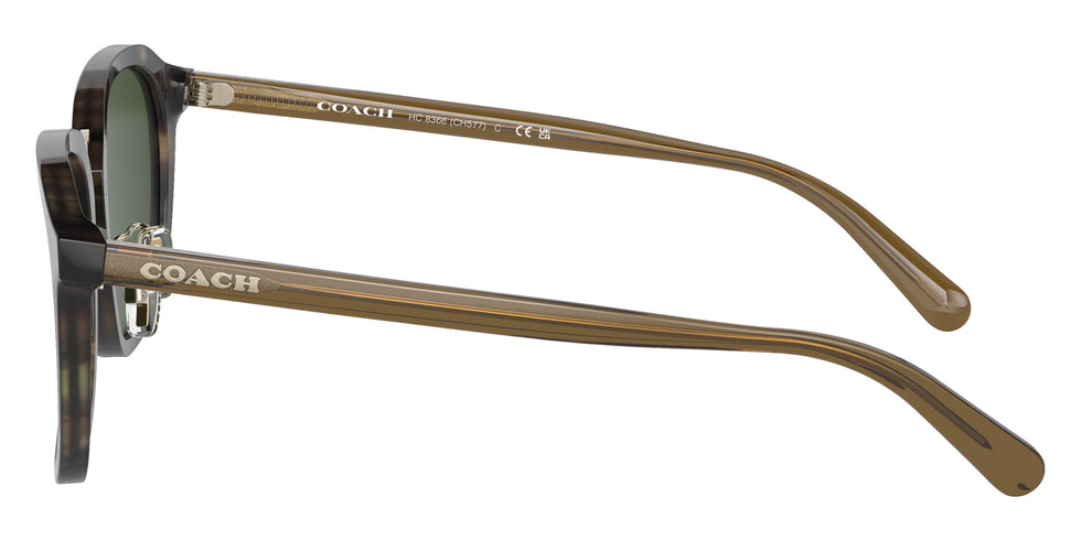 Coach HC8366 CH577 575571 54 - Sage Tortoise / Green Solid #id:hc8366575571_s:102110