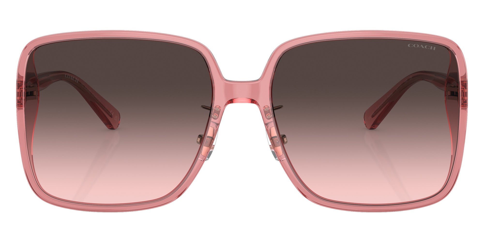 Coach HC8368D CH572 580046 61 - Transparent Berry / Gray Pink Gradient #id:hc8368d580046_s:106100