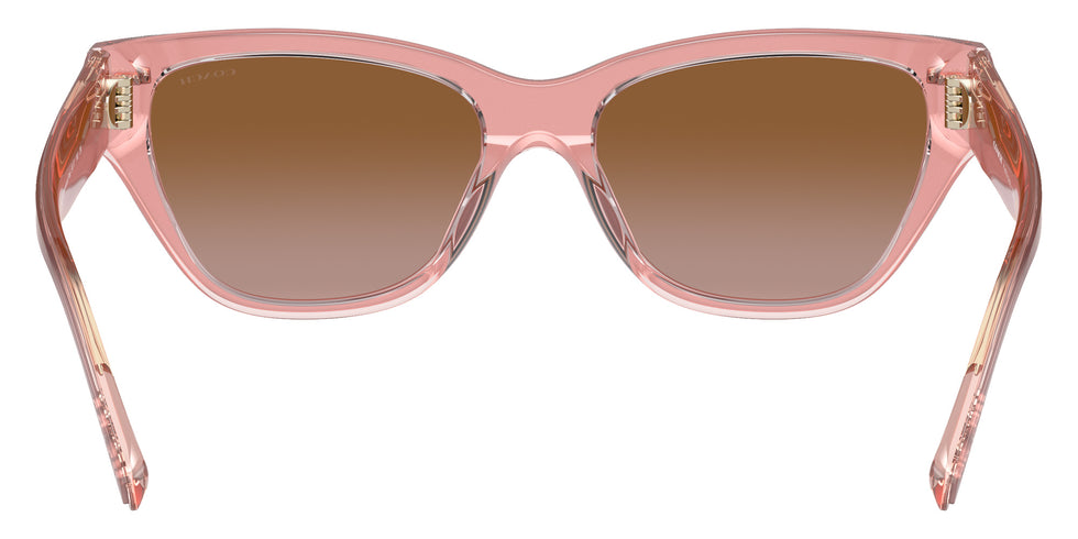 Coach HC8370U CH570 574313 54 - Milky Pink/Transparent Pink / Brown Gradient #id:hc8370u574313_s:100115