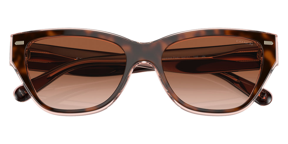 Coach HC8370U CH570 574413 54 - Tortoise/Transparent Pink / Brown Pink Gradient #id:hc8370u574413_s:100120