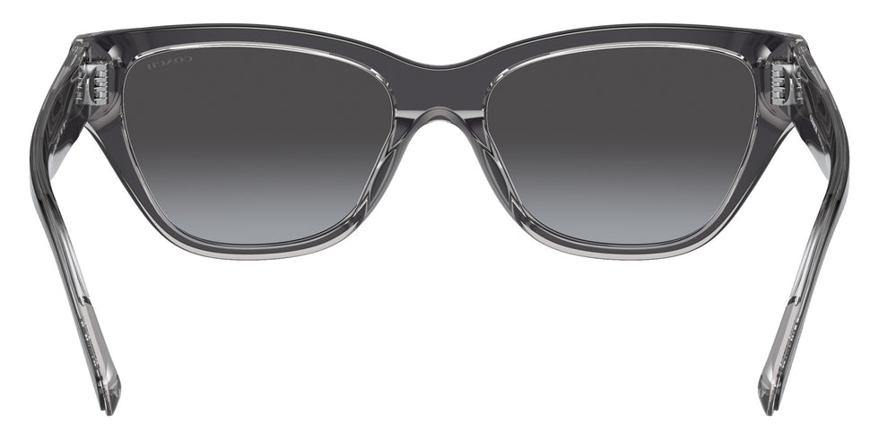 Coach HC8370U CH570 57458G 54 - Black/Transparent Gray / Gray Gradient #id:hc8370u57458g_s:102115