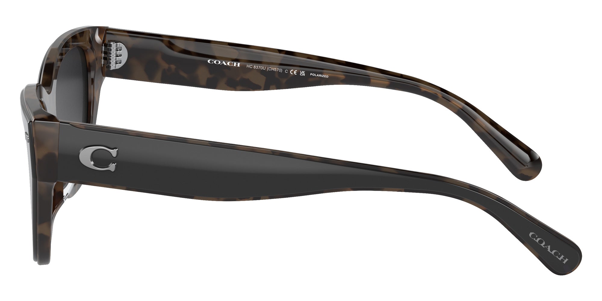 Coach HC8370U CH570 5764T3 54 - Black/Dark Tortoise / Gray Gradient Polarized #id:hc8370u5764t3_s:104110