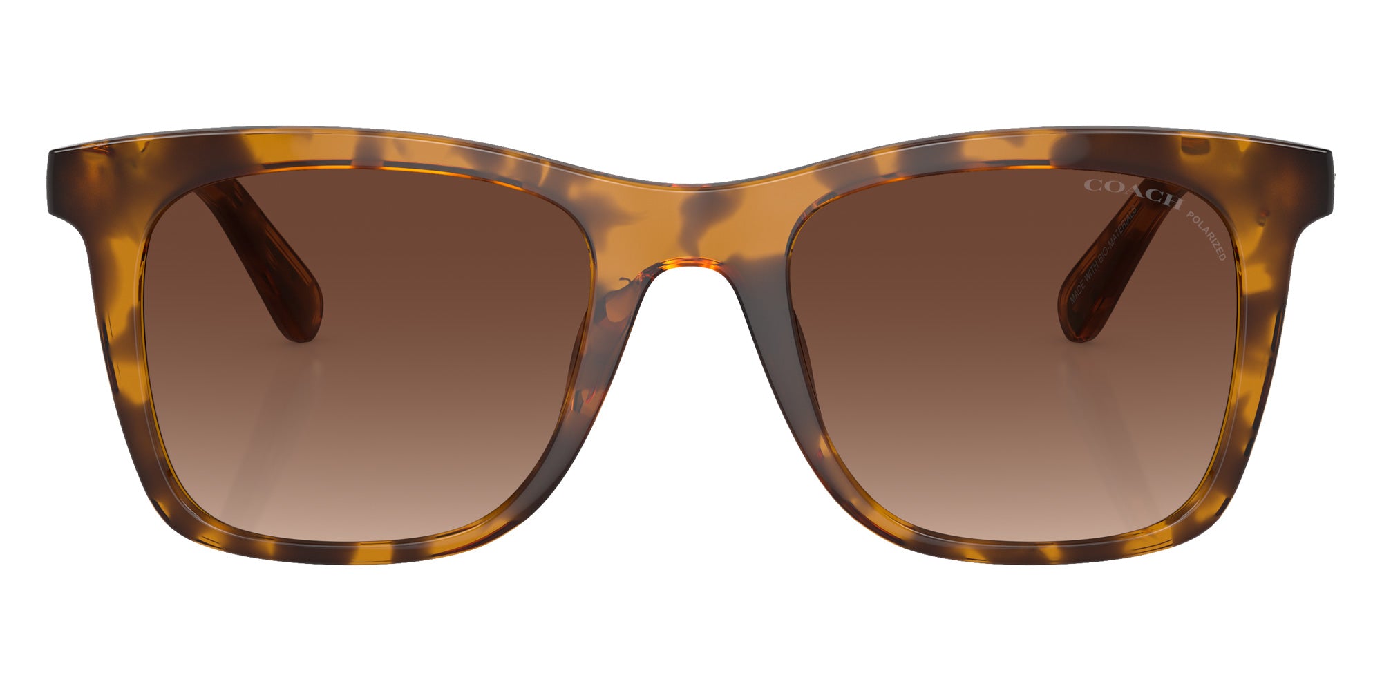 Coach HC8374F CK463 5120T5 54 - Dark Tortoise / Brown Gradient Polarized #id:hc8374f5120t5_s:102100