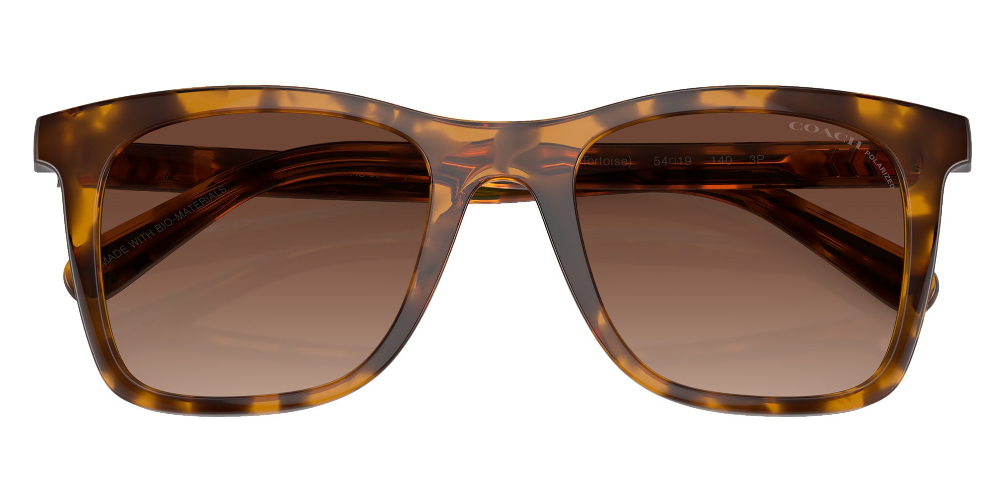 Coach HC8374F CK463 5120T5 54 - Dark Tortoise / Brown Gradient Polarized #id:hc8374f5120t5_s:102120