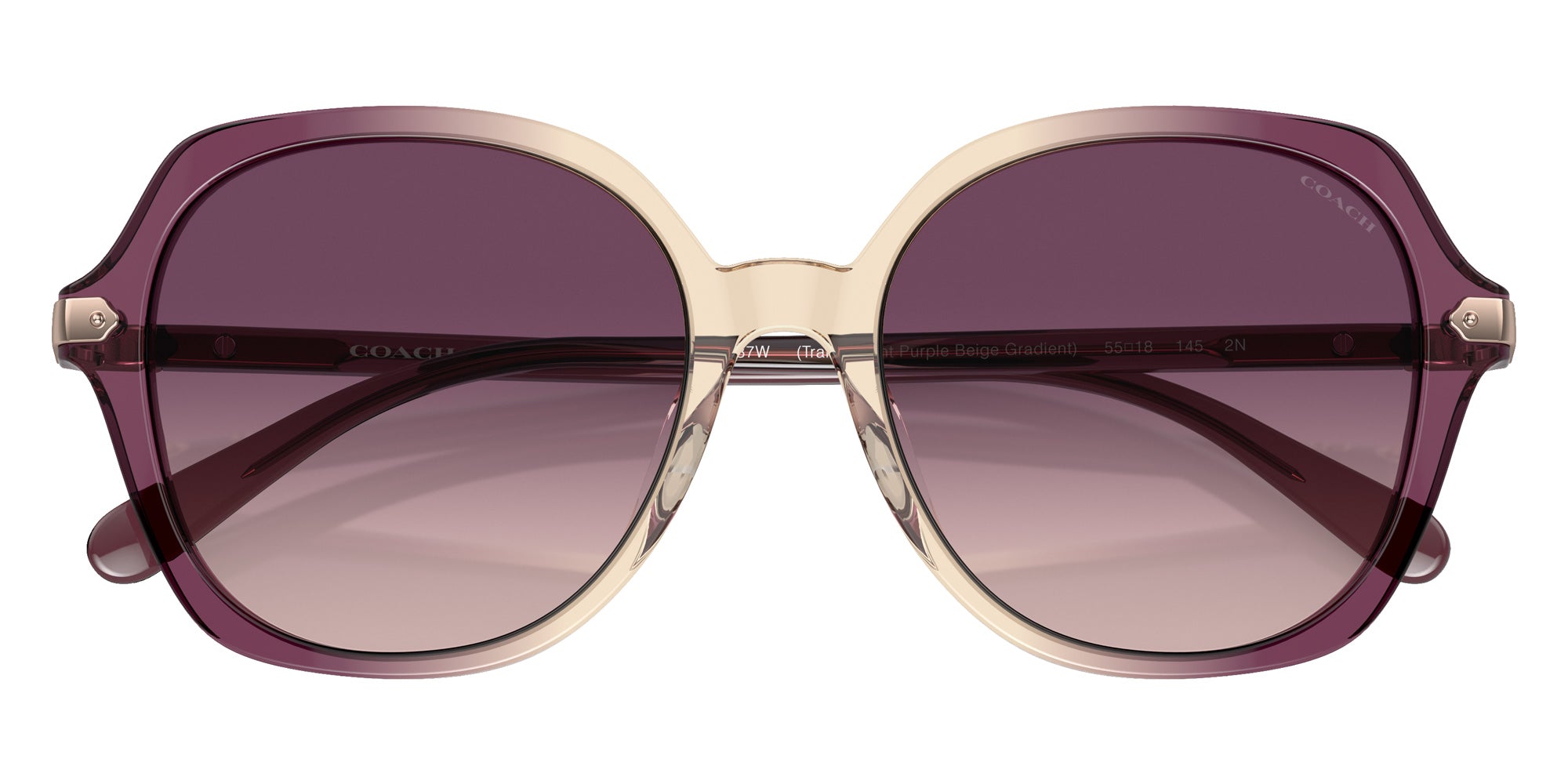 Coach HC8377U CL925 57737W 55 - Multi / Purple Gradient #id:hc8377u57737w_s:104120