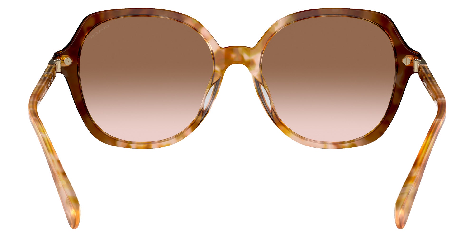 Coach HC8377U CL925 57753C 55 - Caramel Snow Tortoise Gradient / Brown Pink Gradient #id:hc8377u57753c_s:106115