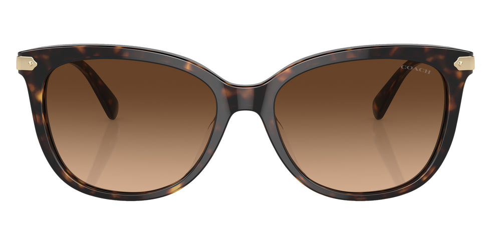 Coach HC8378U CL926 512074 57 - Dark Tortoise / Brown Gradient #id:hc8378u512074_s:102100