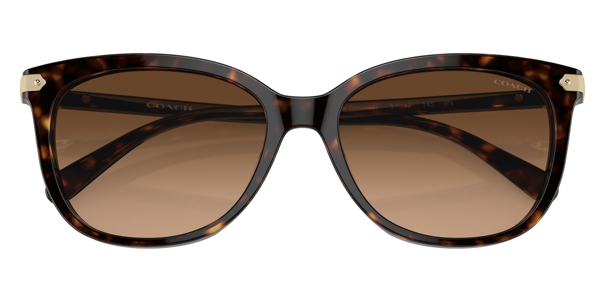 Coach HC8378U CL926 512074 57 - Dark Tortoise / Brown Gradient #id:hc8378u512074_s:102120