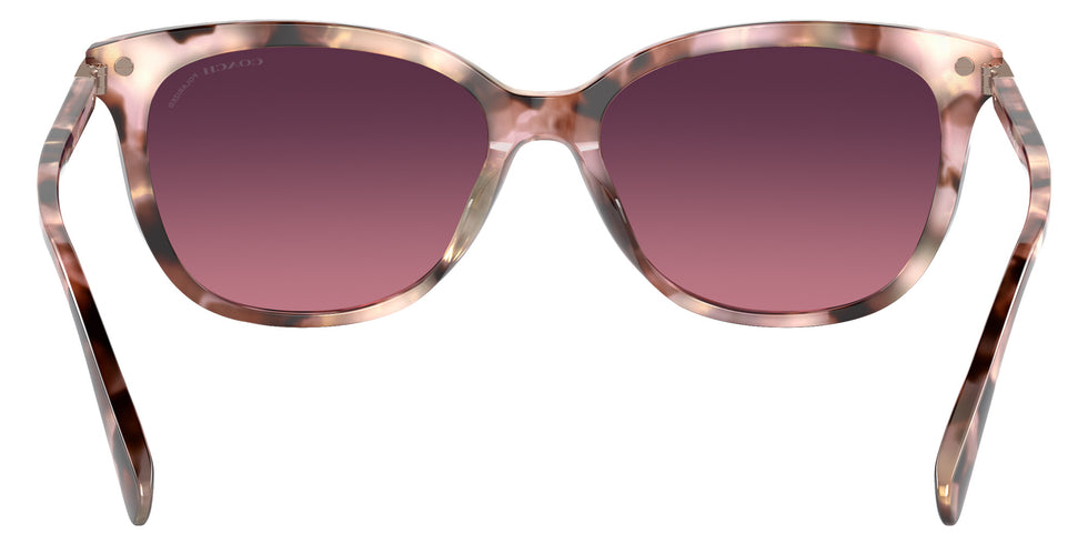 Coach HC8378U CL926 5528F4 57 - Rose Pearl Tortoise / Burgundy Gradient Polarized #id:hc8378u5528f4_s:106115