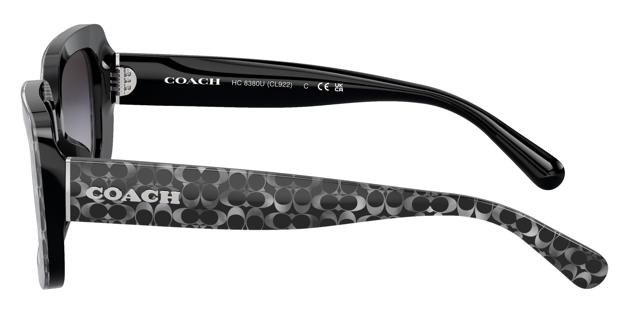 Coach HC8380U CL922 55208G 54 - Gray Pearl Signature C / Gray Gradient #id:hc8380u55208g_s:100110
