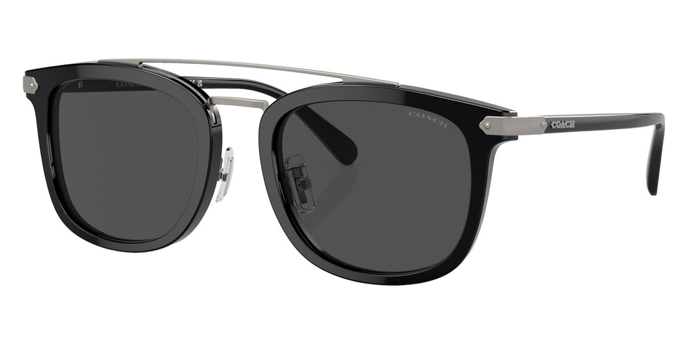 Coach HC8382 CL913 500287 53 - Black / Gray Solid #id:hc8382500287_s:100105