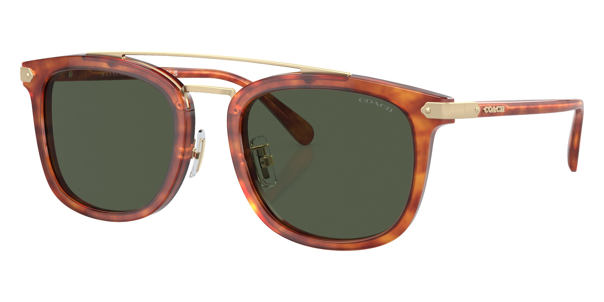 Coach HC8382 CL913 577482 53 - Caramel Tortoise / Army Green #id:hc8382577482_s:104105