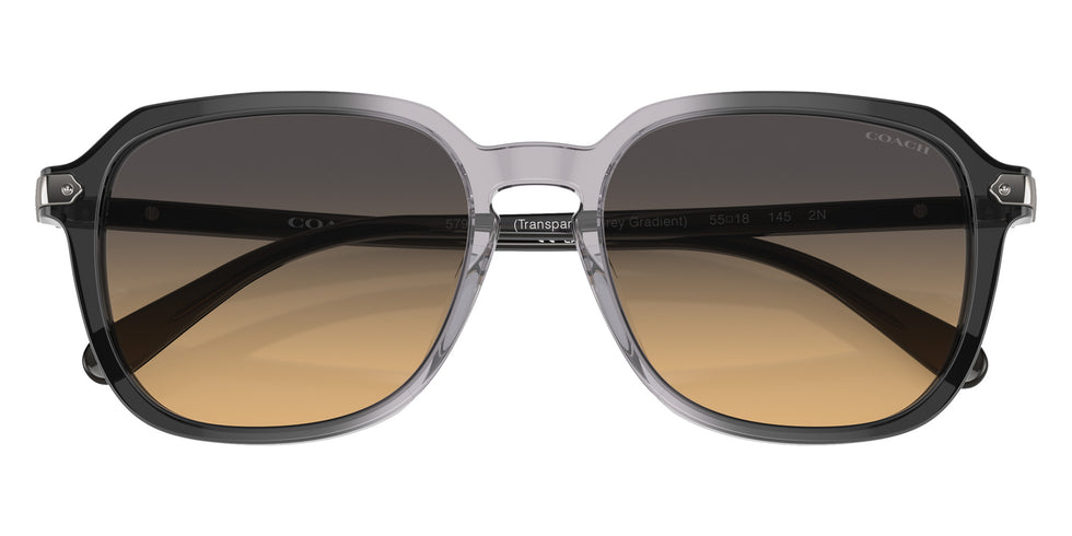 Coach HC8383U CL912 5796L7 55 - Transparent Gray Gradient / Gray #id:hc8383u5796l7_s:102120