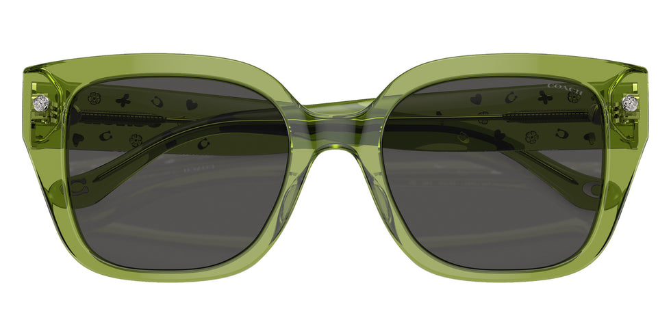 Coach HC8392U CR611 581087 53 - Transparent Key Lime #id:hc8392u581087_s:100120