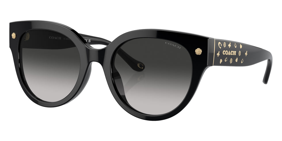 Coach HC8393U CR612 50023C 53 - Black / Gray Gradient #id:hc8393u50023c_s:100105