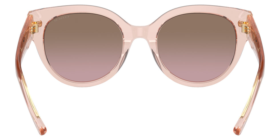 Coach HC8393U CR612 566814 53 - Transparent Dusty Rose / Brown Pink Gradient #id:hc8393u566814_s:104115