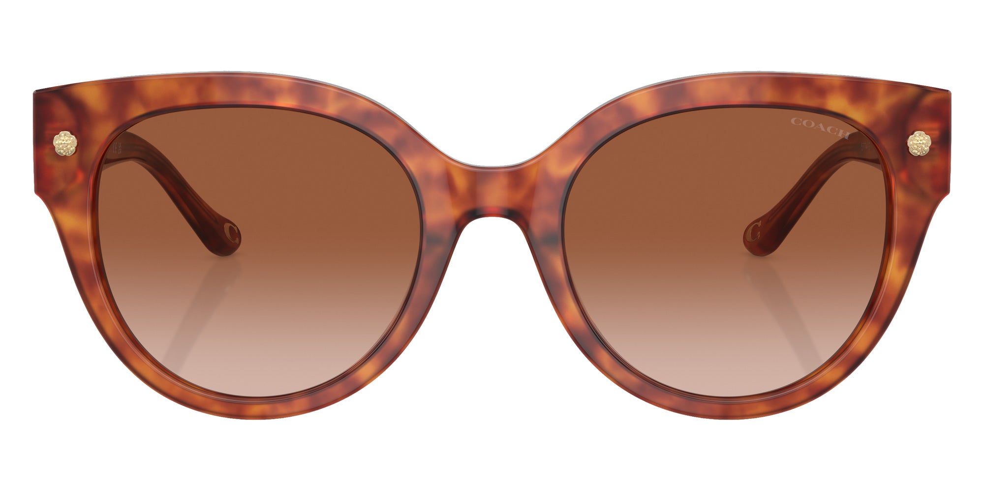 Coach HC8393U CR612 577413 53 - Caramel Tortoise / Brown Gradient #id:hc8393u577413_s:106100
