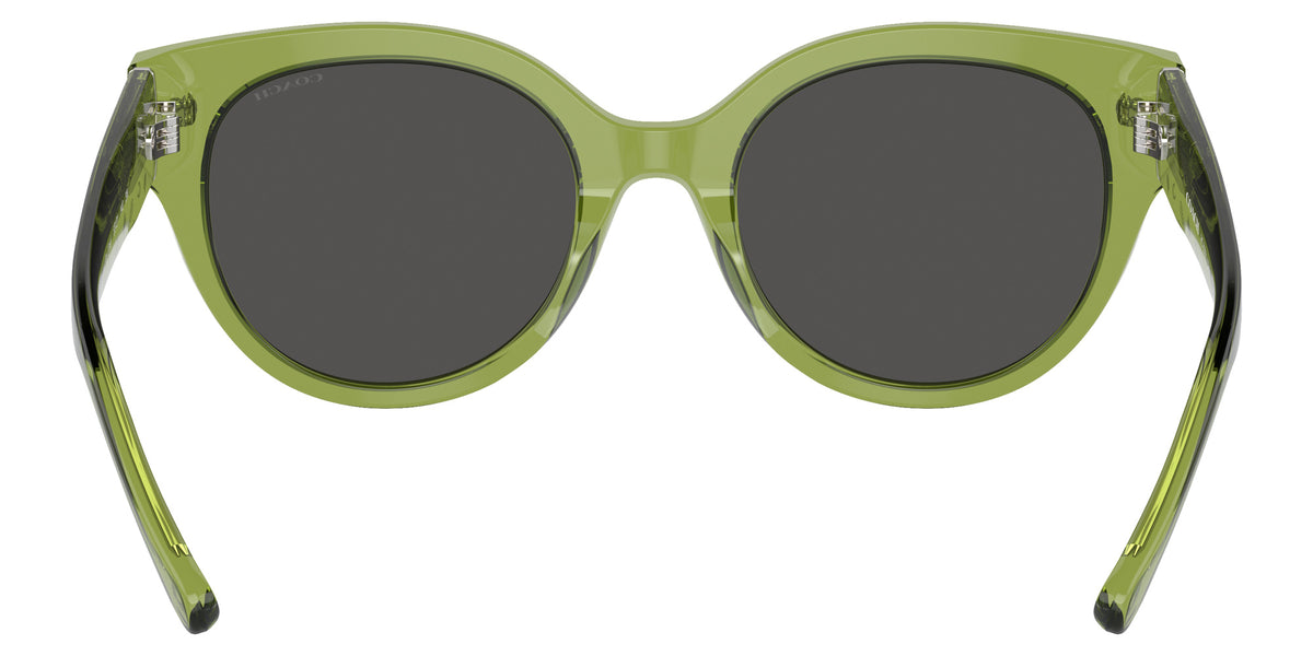 Coach HC8393U CR612 581087 53 - Transparent Key Lime / Gray Solid #id:hc8393u581087_s:100115
