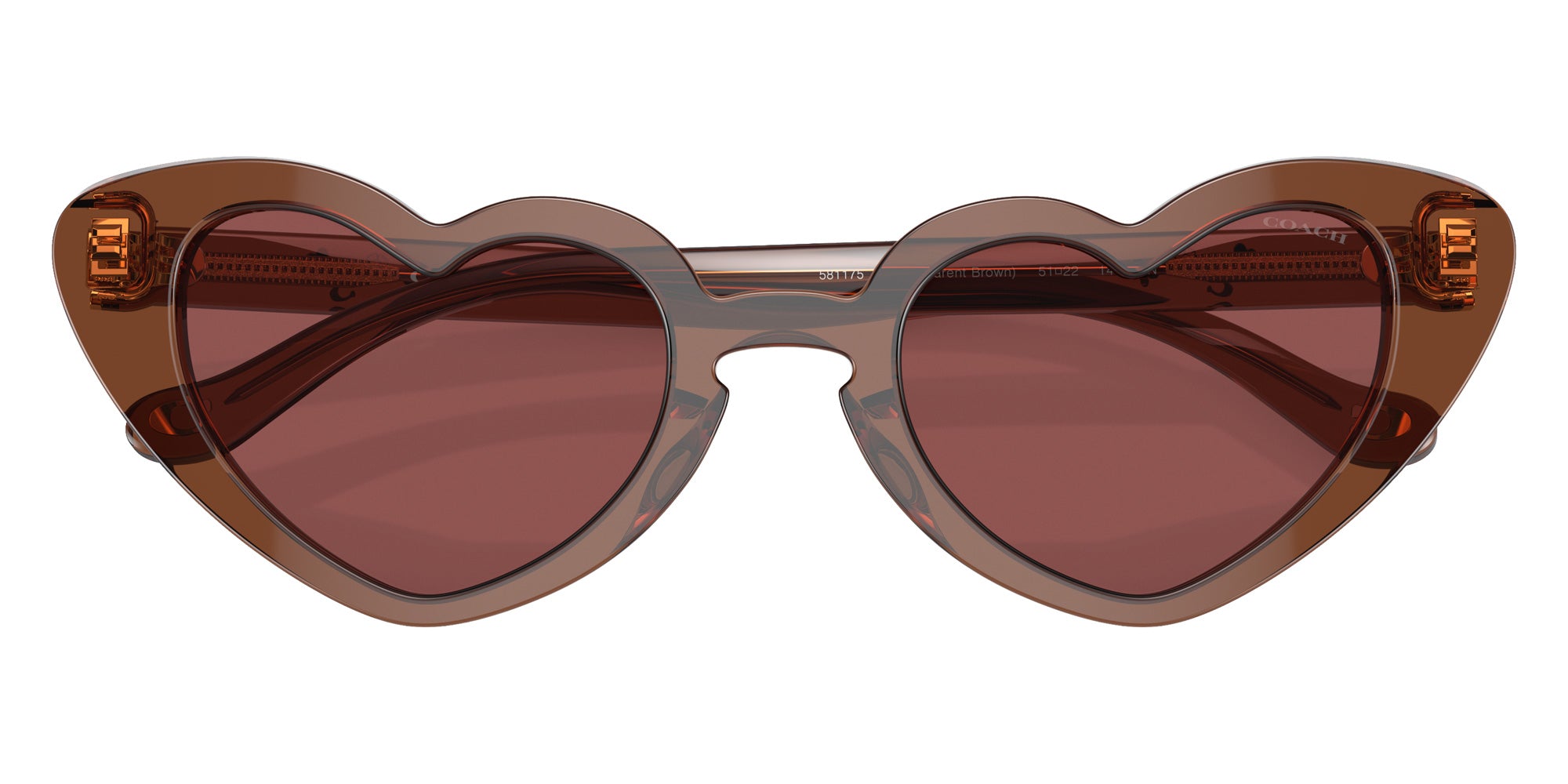Coach HC8394U CR613 581175 51 - Transparent Brown / Wine #id:hc8394u581175_s:100120