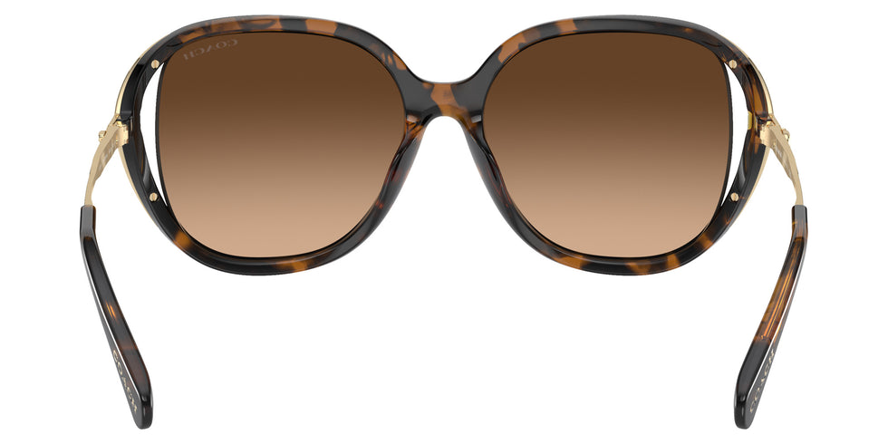 Coach HC8396U CR620 512074 56 - Dark Tortoise / Brown Gradient #id:hc8396u512074_s:102115