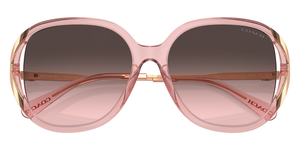 Coach HC8396U CR620 566646 56 - Transparent Pink / Gray Pink Gradient #id:hc8396u566646_s:106120