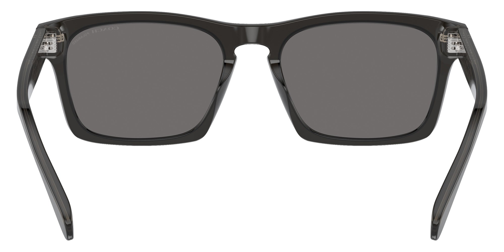 Coach HC8397U CR628 581781 57 - Transparent Dark Gray / Gray Solid Polarized #id:hc8397u581781_s:108115