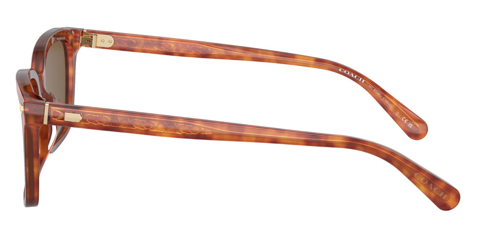 Coach HC8398U CR630 577473 54 - Caramel Tortoise / Brown Solid #id:hc8398u577473_s:100110