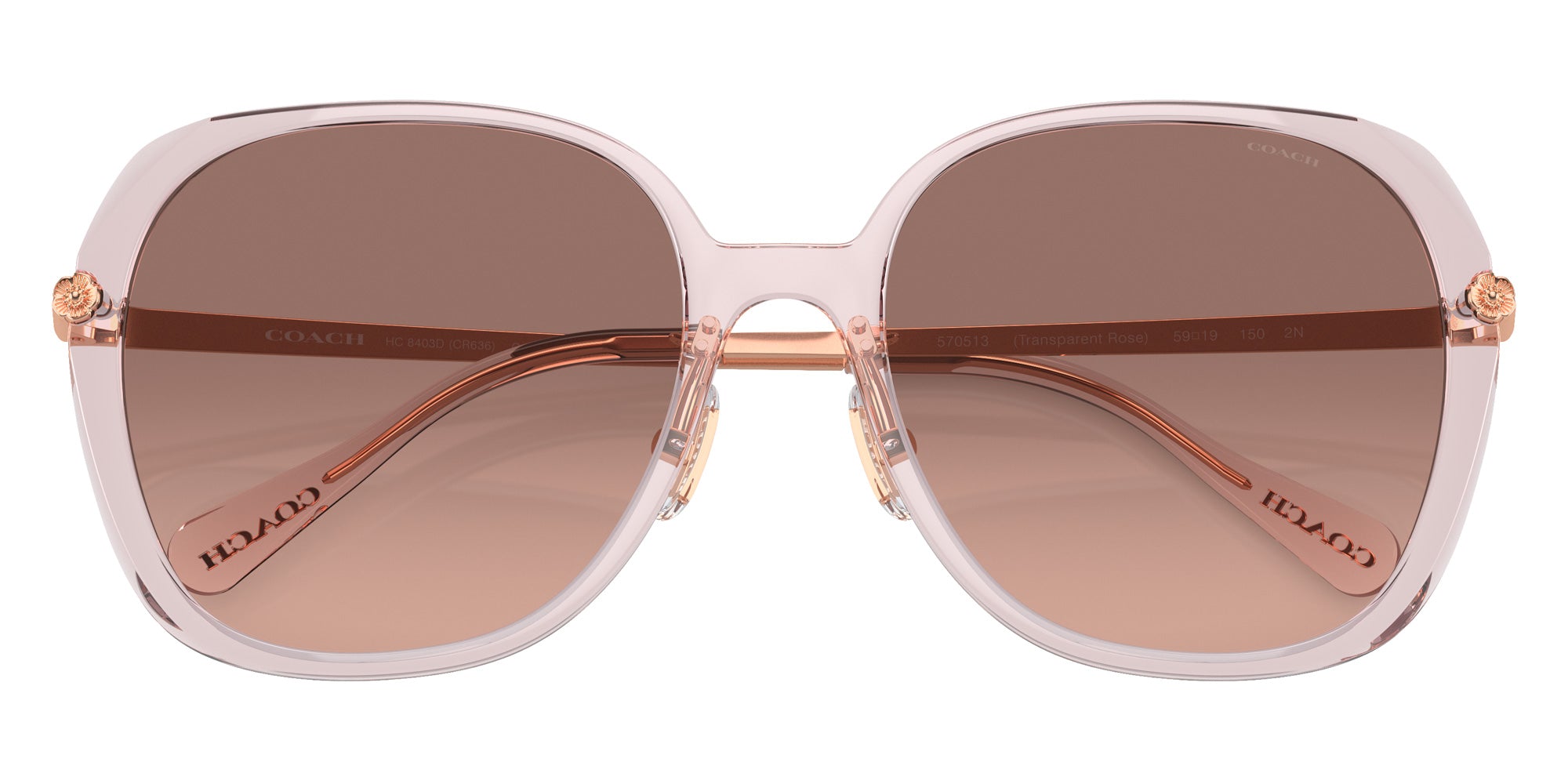Coach HC8403D CR636 570513 59 - Transparent Rose / Brown Pink Gradient #id:hc8403d570513_s:102120