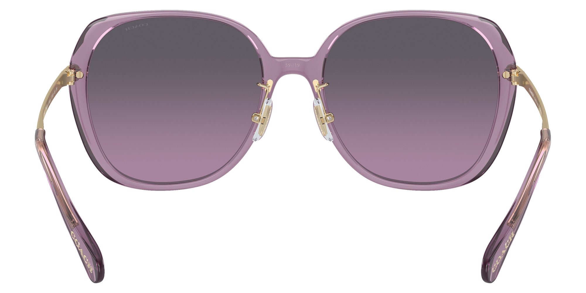 Coach HC8403D CR636 582590 59 - Transparent Purple / Gray Purple Gradient #id:hc8403d582590_s:106115