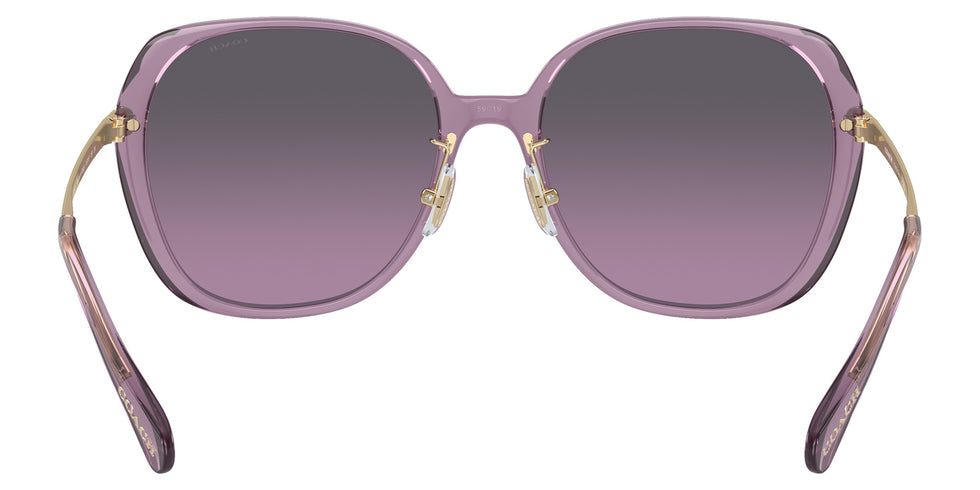Coach HC8403D CR636 582590 59 - Transparent Purple / Gray Purple Gradient #id:hc8403d582590_s:106115