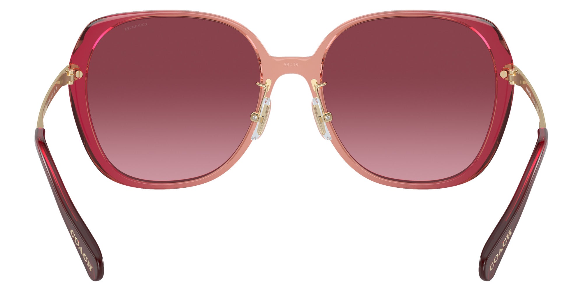 Coach HC8403D CR636 58268H 59 - Burgundy/Pink Gradient / Burgundy Gradient #id:hc8403d58268h_s:108115