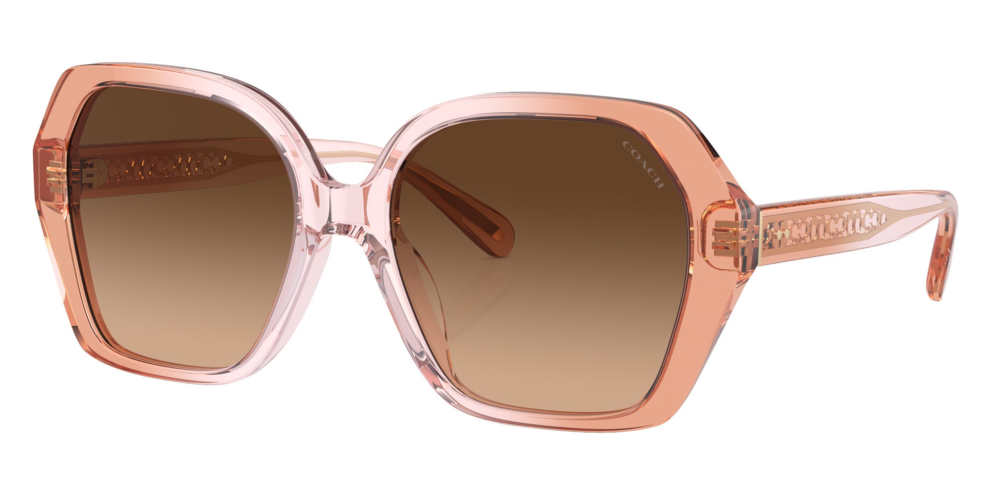 Coach HC8404U CR615 581274 56 - Saddle/Dusty Rose Gradient / Brown Gradient #id:hc8404u581274_s:102105